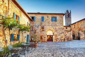 Firenze: Middelalderoplevelsen Monteriggioni og Val d'Orcia