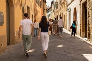 Firenze: Monteriggioni & Val d'Orcia Valgfri vinsmaking