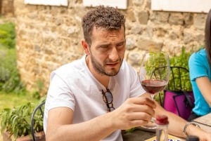Firenze: Monteriggioni & Val d'Orcia Valgfri vinsmaking