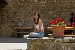 Firenze: Monteriggioni & Val d'Orcia Valgfri vinsmaking