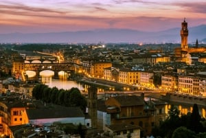 Firenze: Tour serale in bicicletta elettrica