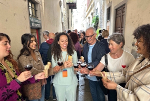 Culinaire tour door de oude binnenstad van Florence en sightseeingtour met gids