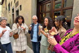 Culinaire tour door de oude binnenstad van Florence en sightseeingtour met gids