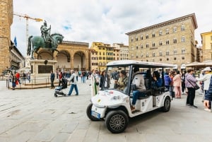 Firenze: Utflukt med golfbil i gamlebyen