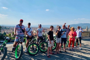Florence: E-Bike Tour with Michelangelo Square