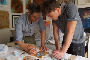 Florence: Painting experience, create your Florentine Lily!