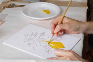 Florence: Painting experience, create your Florentine Lily!