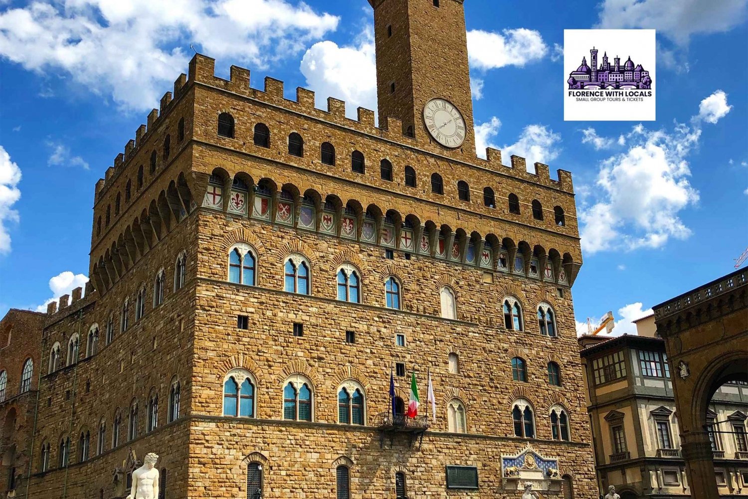Florença: Visita guiada privada ao Palazzo Vecchio