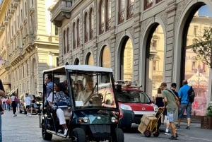 Florence Golf Cart Tour City Center & Piazzale Michelangelo