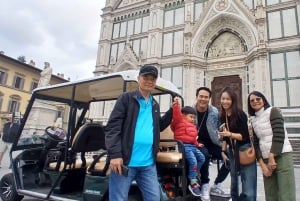 Florence Golf Cart Tour City Center & Piazzale Michelangelo