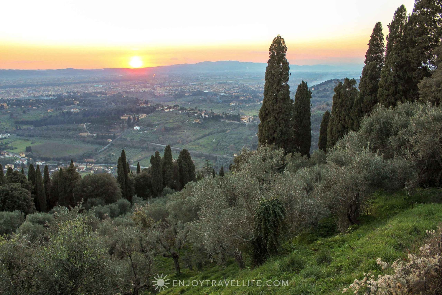 Florence : visite panoramique de Fiesole et de la place Michelangelo
