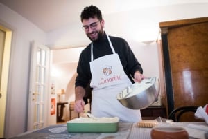 Florence: cours de pâtes et tiramisu avec un hôte local