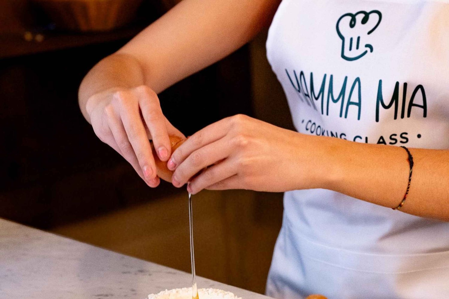 Florencja: Kurs gotowania makaronu i tiramisu z nieograniczoną ilością wina