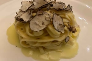 Florencia: Clase de cocina de pasta y tiramisú con vino