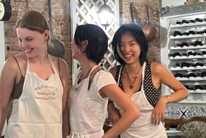 Florença: aula de fazer massa com jantar, vinho e... cante!