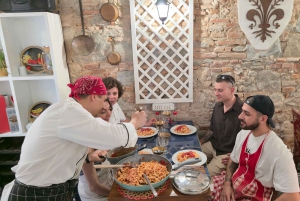 Firenze: Pastanvalmistuskurssi, jossa on illallinen, viiniä ja... laulamista!