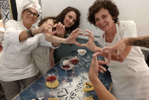 Firenze: Pastanvalmistuskurssi, jossa on illallinen, viiniä ja... laulamista!