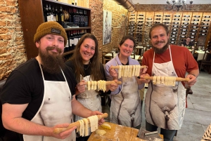 Florence: Pasta Making Class with Wine for Couples only!!!