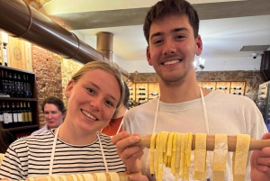 Florence: Pasta Making Class with Wine for Couples only!!!