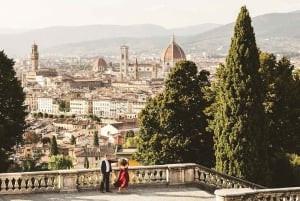 Florence: Photo tour of the most evocative spots with wine tasting