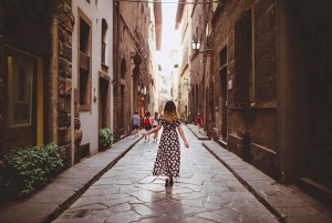 Florence: Photo tour of the most evocative spots with wine tasting