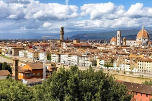 Florencia: Piazza Signoria, cena y los Tres Tenores