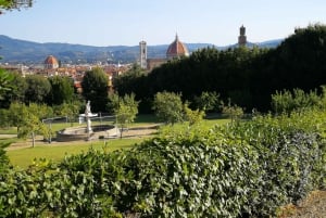 فلورنسا: قصر بيتي، وحديقة بوبولي، جولة في معرض بالاتين