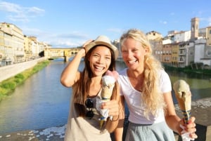 Florencia: Clase de pizza y helado en una granja toscana