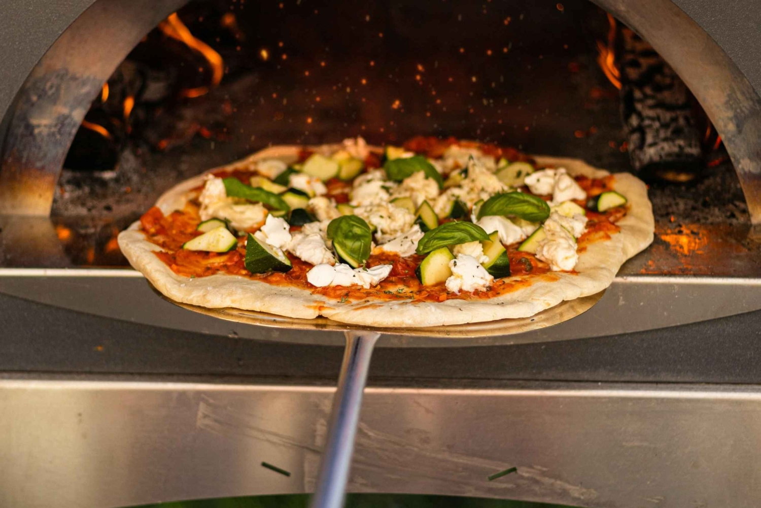 Florence: pizza- en gelatocursus met onbeperkte wijn