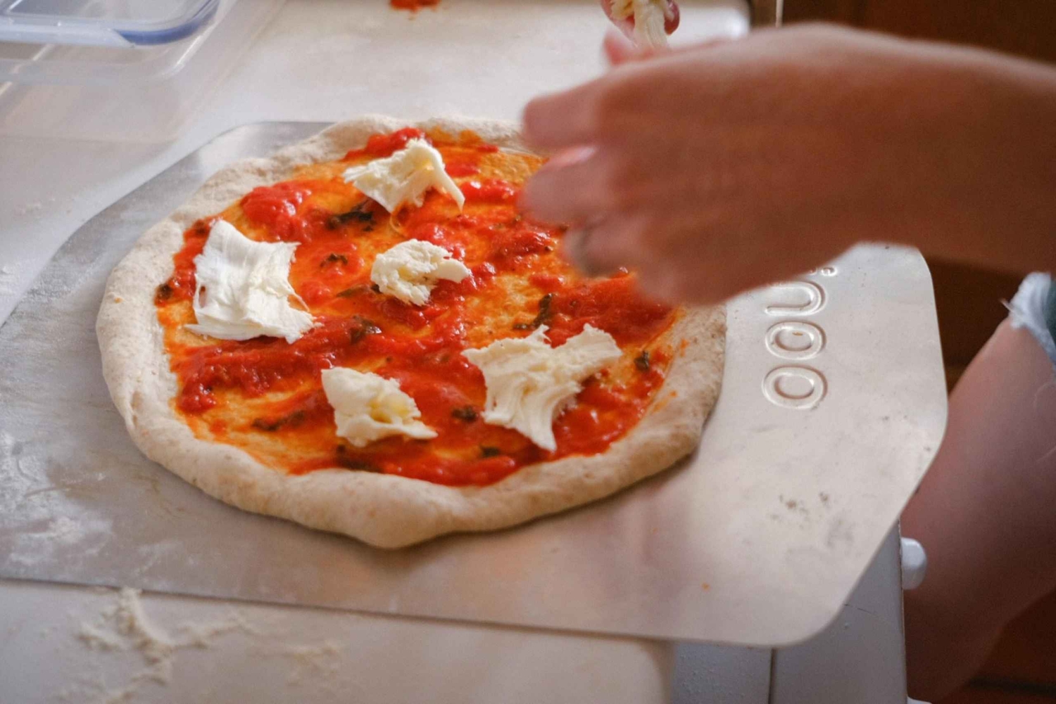 Florence: pizza- en gelatocursus met onbeperkte wijn
