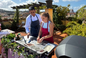 Firenze: Pizzakursus med udsigt over katedralen