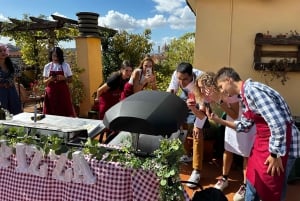 Firenze: Pizzakursus med udsigt over katedralen