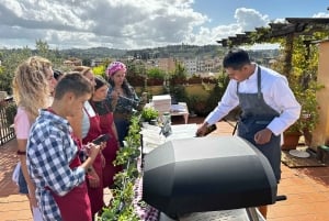 Firenze: Pizzakursus med udsigt over katedralen