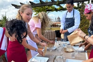 Firenze: Pizzakursus med udsigt over katedralen