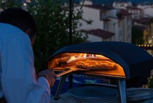 Firenze: Pizzakursus med udsigt over katedralen