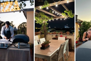 Firenze: Pizzakursus med udsigt over katedralen