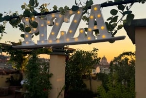 Firenze: Pizzakursus med udsigt over katedralen