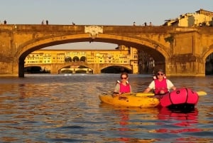 Firenze: Crociera in kayak con guida di Ponte Vecchio e City Sights