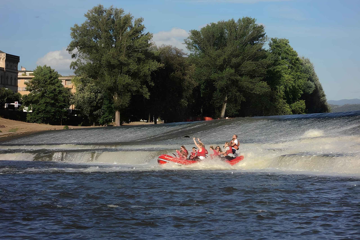 Florença: Experiência de Rafting na Ponte Vecchio com Aperitivo