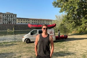 Florença: Experiência de Rafting na Ponte Vecchio com Aperitivo