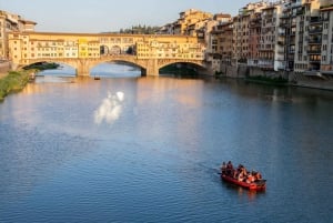 Florencja: most Pontevecchio i rejs raftingiem po zabytkach miasta