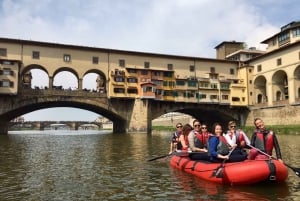Firenze: Pontevecchion silta ja kaupungin nähtävyydet koskenlaskuristeily