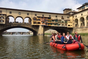 Florencja: most Pontevecchio i rejs raftingiem po zabytkach miasta