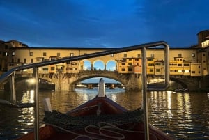 Florença: Passeio de barco particular com vinho