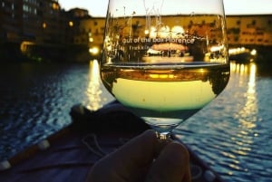 Florencja: Prywatna wycieczka łodzią z winem