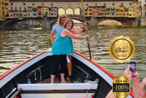 Firenze: Privat bådtur med vin