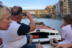 Firenze: Privat bådtur med vin