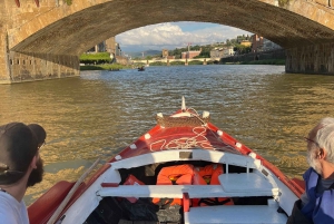 Firenze: Privat bådtur med vin