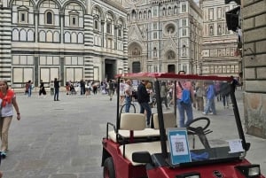 Firenze: Privat omvisning i byens høydepunkter med elektrisk golfbil