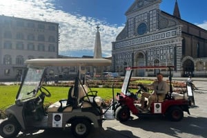 Firenze: Privat omvisning i byens høydepunkter med elektrisk golfbil